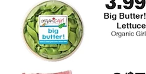 Big Butter! Lettuce at Piggly Wiggly