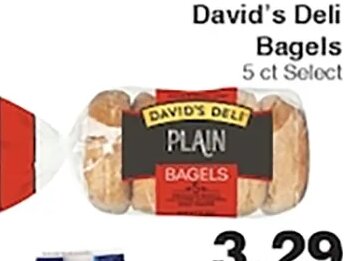 David's Deli Bagels at Piggly Wiggly