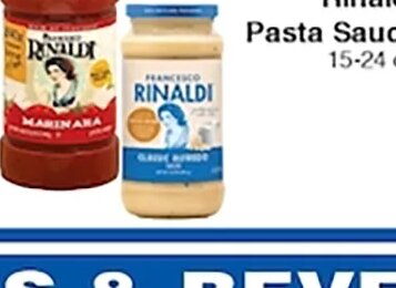 Rinaldi Pasta Sauce at Piggly Wiggly