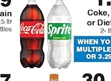 Coke, Sprite or Diet Coke at Piggly Wiggly