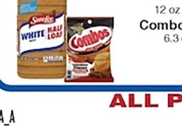 Sara Lee Half Loaf or Combos