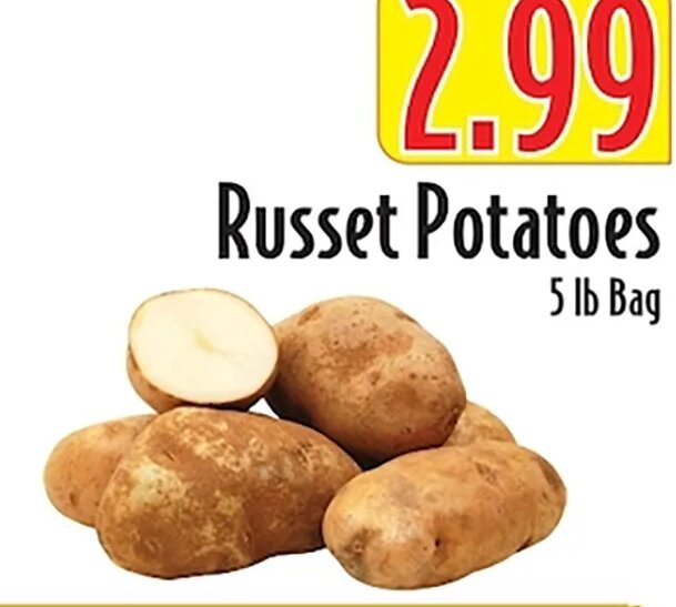 Russet Potatoes at Piggly Wiggly