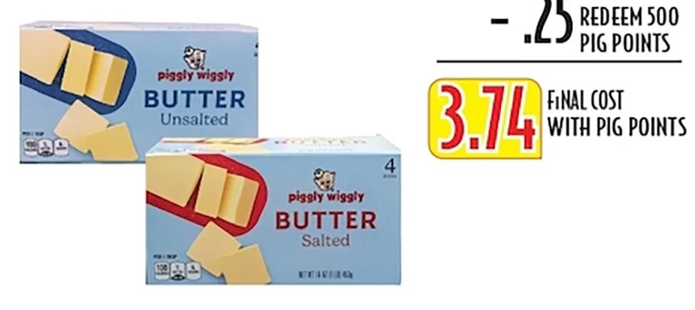 Piggly Wiggly Butter at Piggly Wiggly