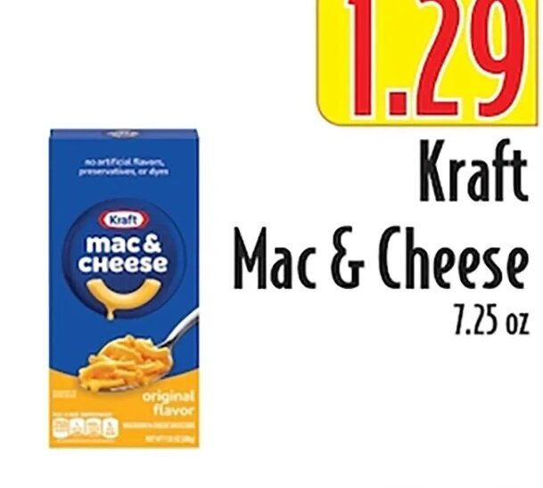 Kraft Mac & Cheese at Piggly Wiggly
