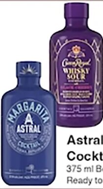 Crown Royal Black Cherry Whiskey Sour Cocktail