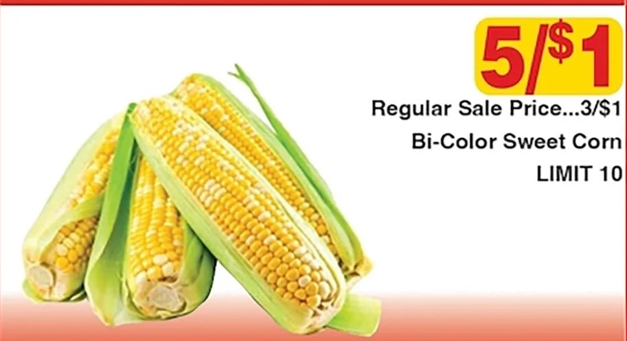 Bi-Color Sweet Corn at Piggly Wiggly