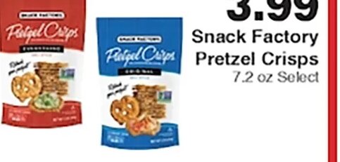 Snack Factory Pretzel Crisps