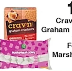 Crav'n Flavor Graham Crackers / Food Club Marshmallows at Piggly Wiggly