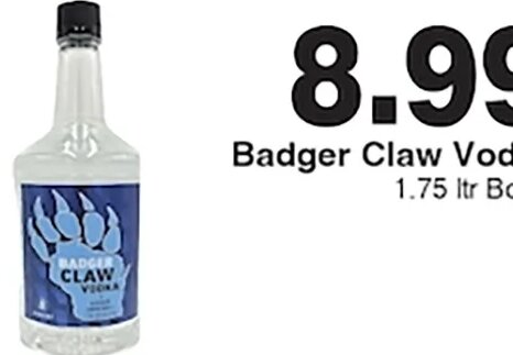 Badger Claw Vodka