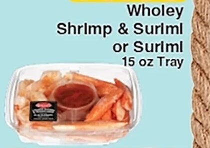 Wholey Shrimp & Surimi at Piggly Wiggly