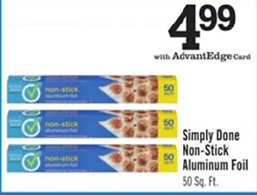 Simply Done Non-Stick Aluminum Foil