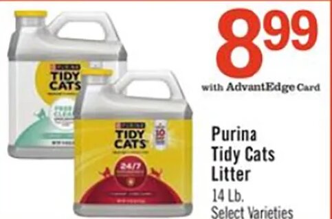 Purina Tidy Cats Litter at Price Chopper