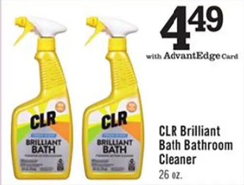 CLR Brilliant Bath Bathroom Cleaner
