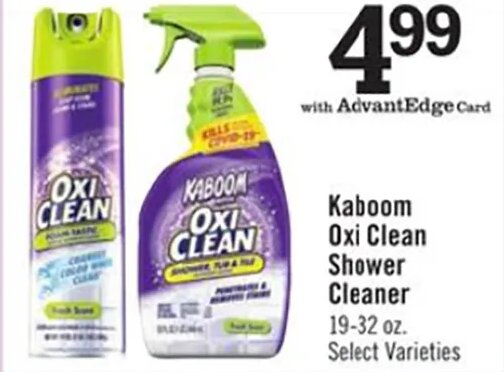 Kaboom Oxi Clean Shower Cleaner