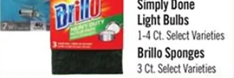Brillo Sponges
