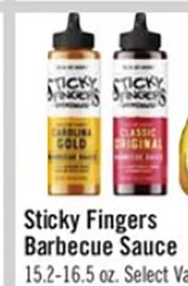 Sticky Fingers Barbecue Sauce at Price Chopper