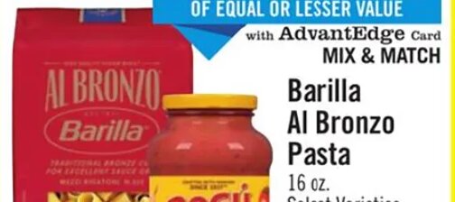 Barilla Al Bronzo Pasta