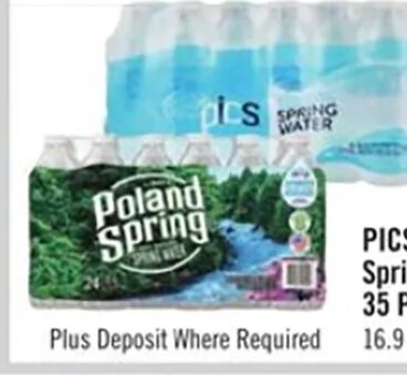PICS Spring Water
