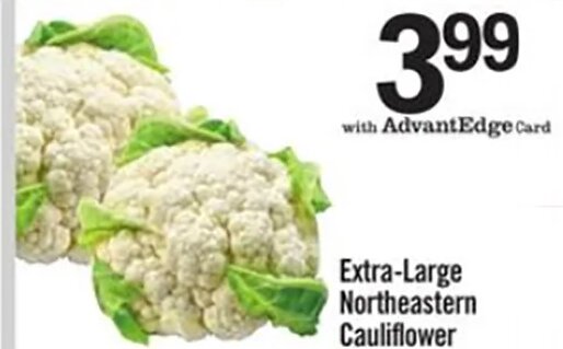 Extra-Large Northeastern Cauliflower