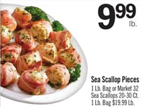 Sea Scallop Pieces