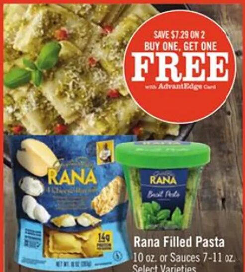 Rana Filled Pasta or Sauces