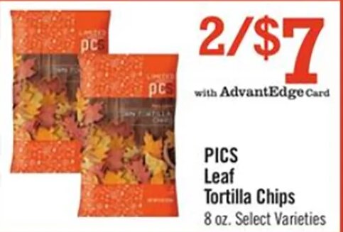 PICS Leaf Tortilla Chips