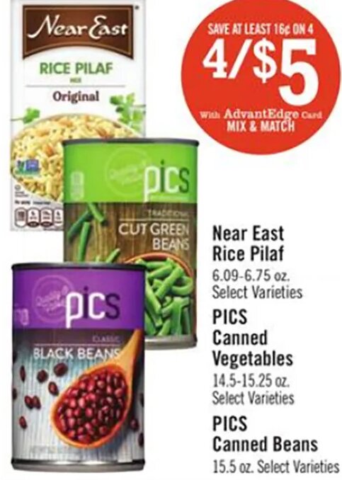 Near East Rice Pilaf at Price Chopper