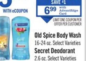 Secret Deodorant