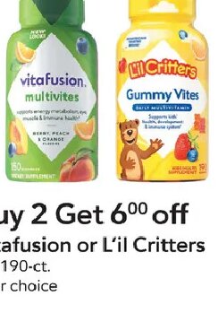 Vitafusion or L'il Critters