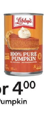 Libby's Pumpkin