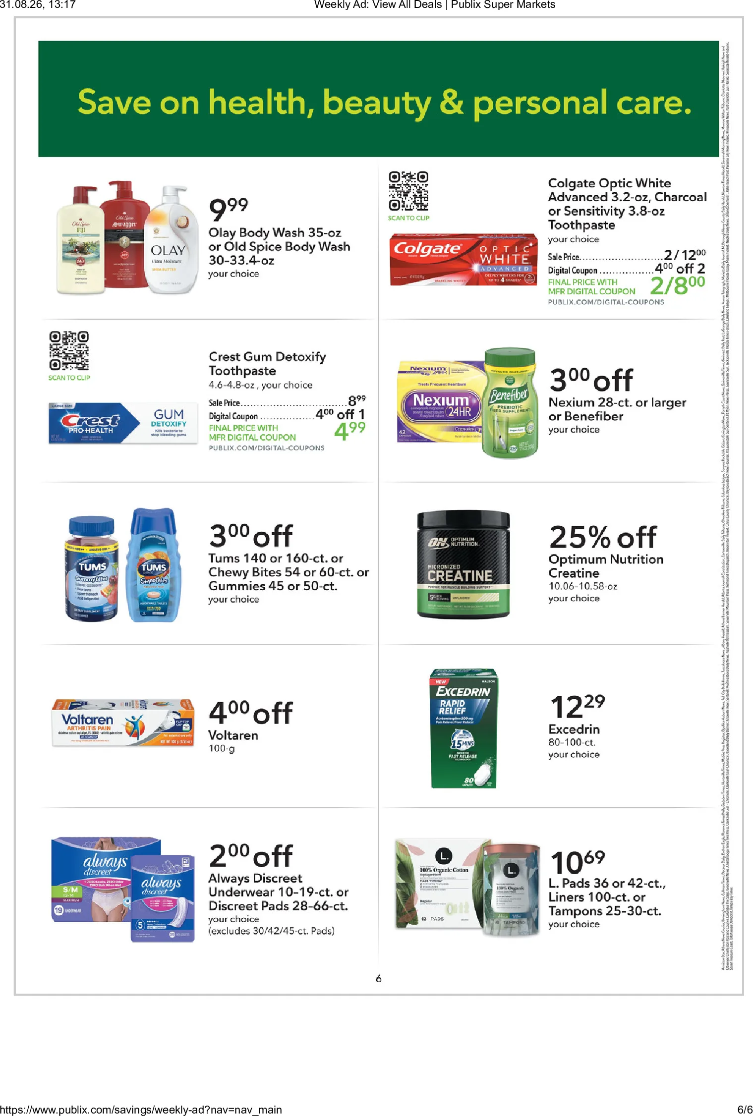 Publix Weekly Ad Page 6