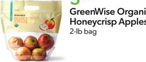 GreenWise Organic Honeycrisp Apples at Publix