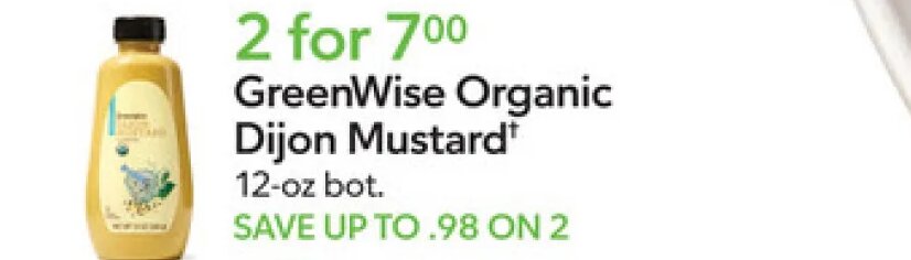 GreenWise Organic Dijon Mustard