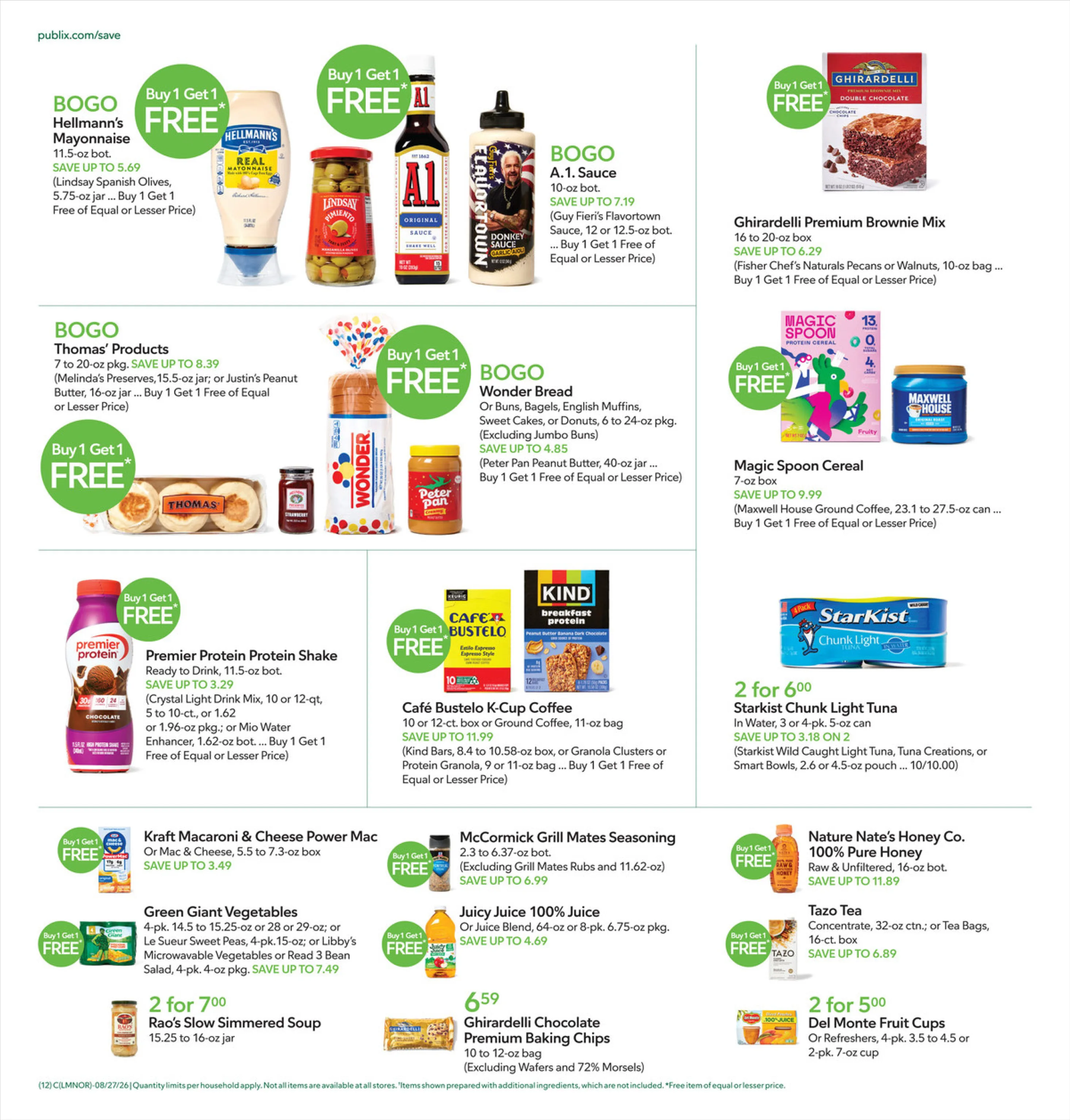Publix Weekly Ad Page 12