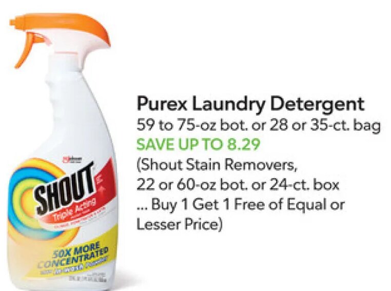 Shout Stain Removers