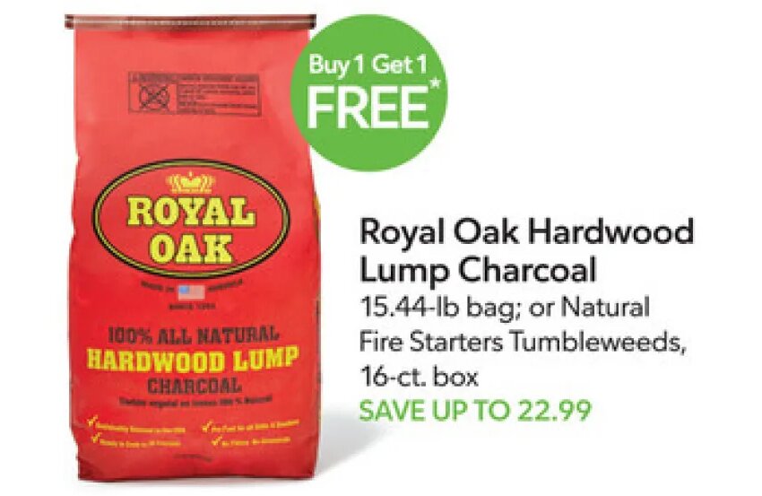 Royal Oak Hardwood Lump Charcoal