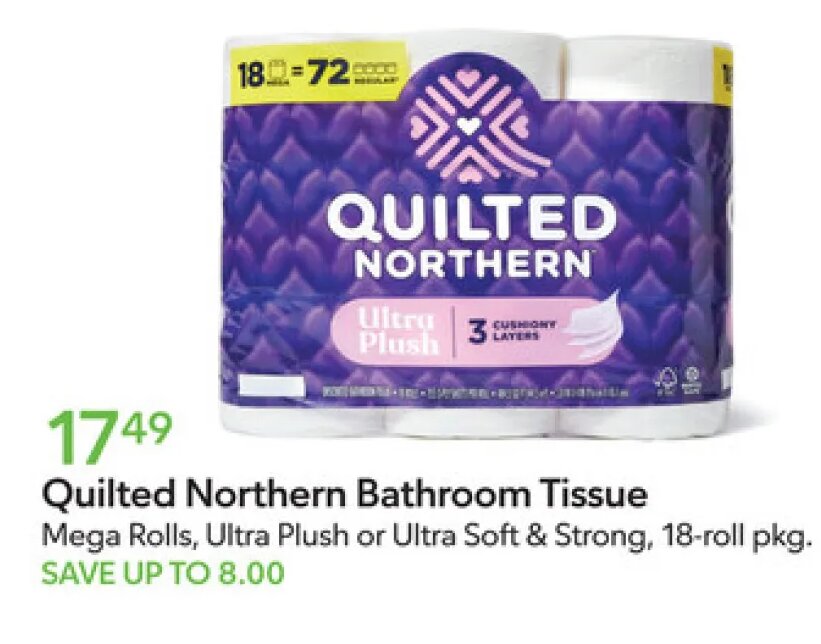 Quilted Northern Bathroom Tissue at Publix