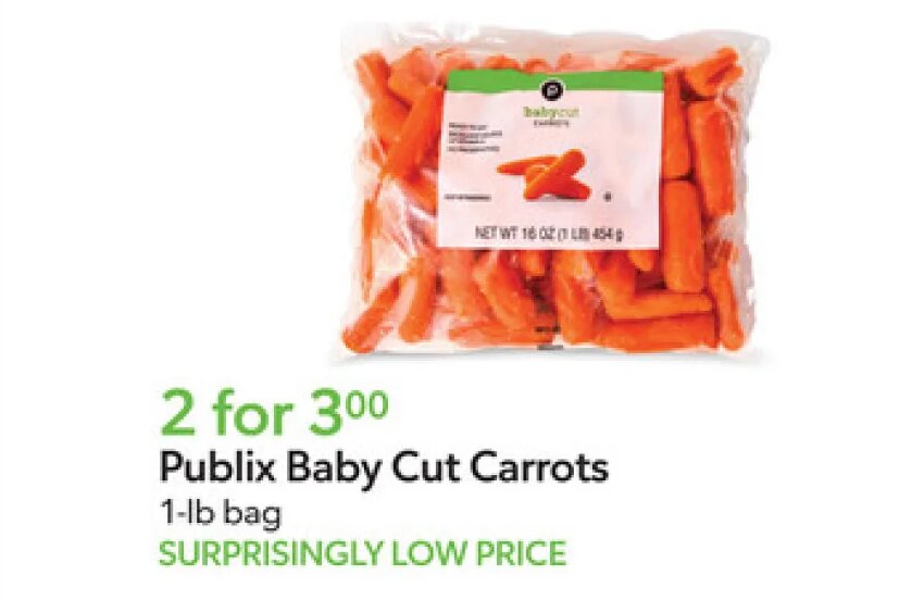 Publix Baby Cut Carrots