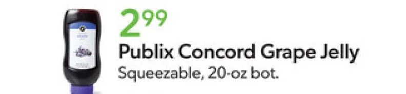 Publix Concord Grape Jelly