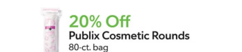 Publix Cosmetic Rounds
