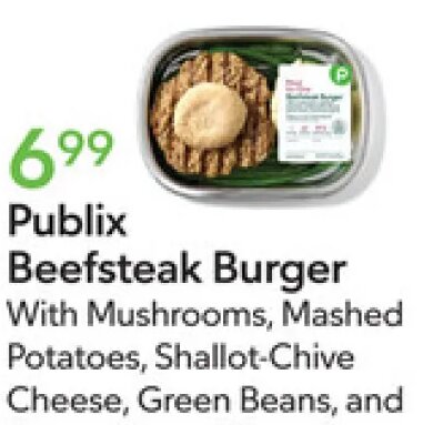 Publix Beefsteak Burger