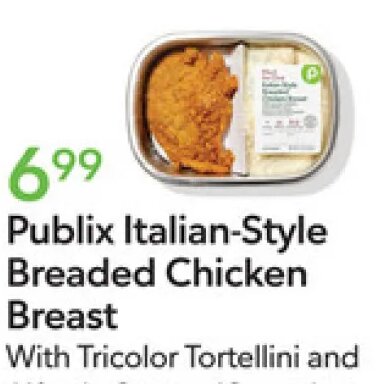 Publix Italian-Style Breaded Chicken Breast at Publix