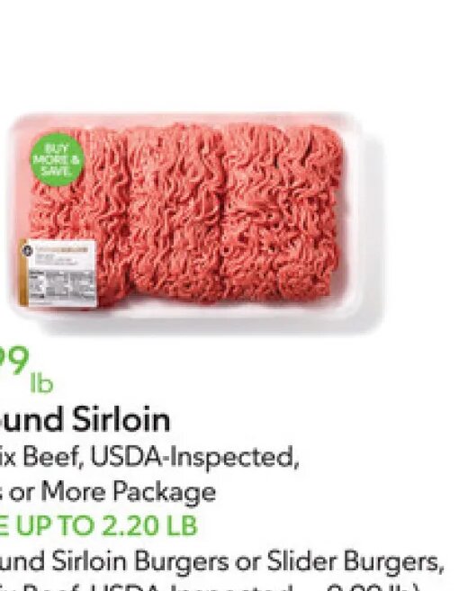 Ground Sirloin