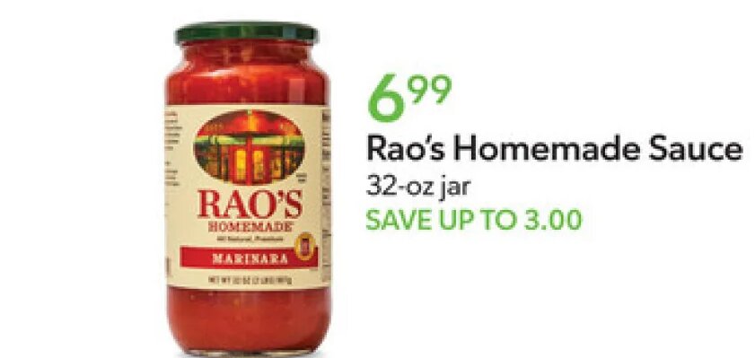 Rao's Homemade Sauce