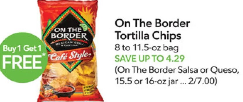 On The Border Tortilla Chips