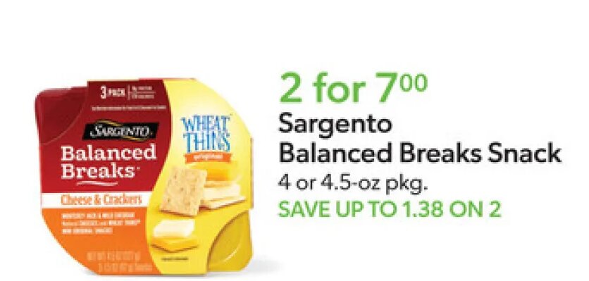 Sargento Balanced Breaks Snack at Publix