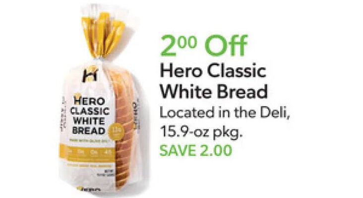 Hero Classic White Bread