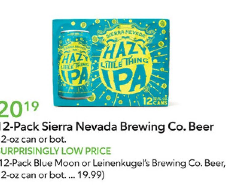 12-Pack Sierra Nevada Brewing Co. Beer
