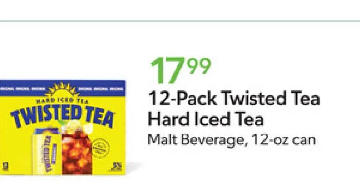 12-Pack Twisted Tea Hard Iced Tea