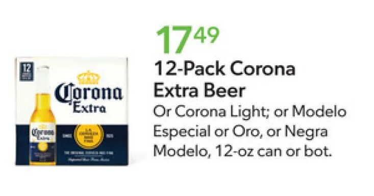 12-Pack Corona Extra Beer at Publix